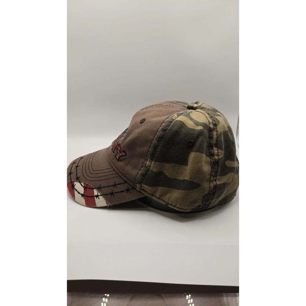 Duck Dynasty Hat Camo Strapback A&E TV Show Outdoor Cap One Size Cotton